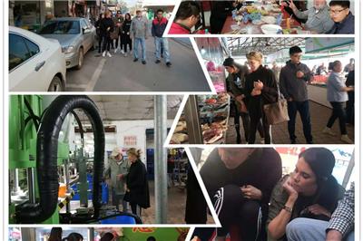 Welcome our customer's family visit us