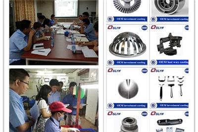 Address issues(lost wax casting) the customer might not have