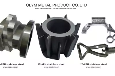 The use of 17-4PH stainless steel in silica sol investment casting processes